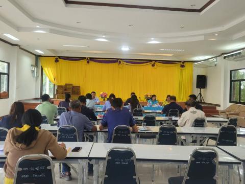ประชุมพิจารณาแผนงานโครงการ (สปสช.) ประจำปี 2568