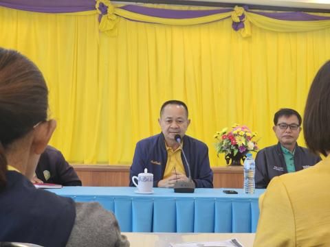 อบรมคุณธรรมจริยธรรมของเจ้าหน้าที่ ประจำปี 2568