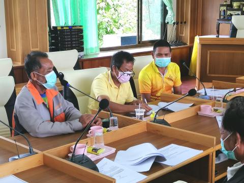 การประชุมคณะกรรมการแผนพัฒนา อบต.แสลงพัน
