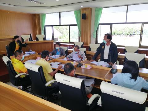 การประชุมคณะกรรมการแผนพัฒนา อบต.แสลงพัน