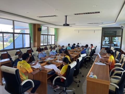 การประชุมคณะกรรมการกองทุนหลักประกันสุขภาพอบต.แสลงพัน