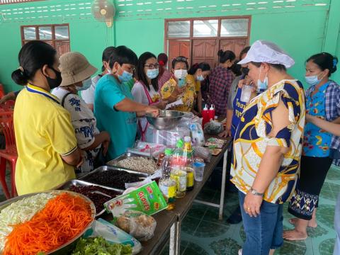 โครงการฝึกอบรมส่งเสริมการผลิตและแปรรูปผลผลิตทางการเกษตร