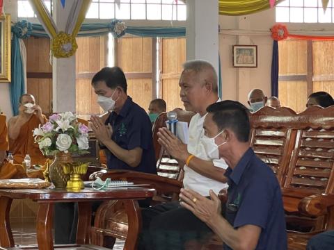 ทำบุญถวายเพลพระสงฆ์ ณ วัดศรีสวัสดิ์