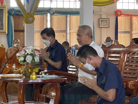 ทำบุญถวายเพลพระสงฆ์ ณ วัดศรีสวัสดิ์
