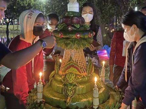 โครงการจัดกิจกรรมสืบสานงานประเพณีวันลอยกระทง ประจำปี 2565