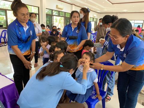 โครงการฝึกอบรมทักษะการลอยตัวป้องกันเด็กจมน้ำ