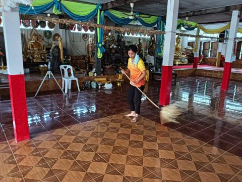 โครงการวัด ประชารัฐ สร้างสุข พัฒนาวัด ด้วยแนวทาง 5 ส