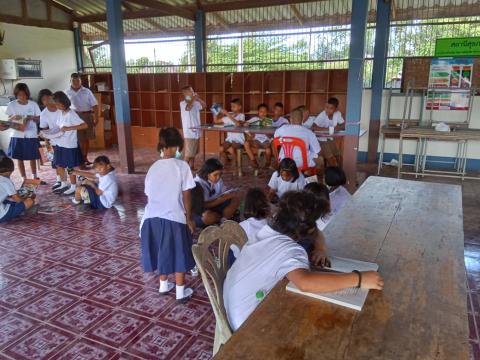 บ้านรักการอ่าน ห้องสมุด กศน.บ้านบุขี้เหล็ก หมู่ที่ 17