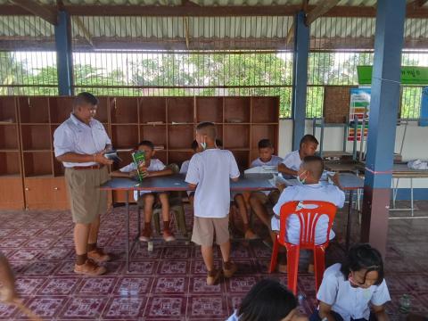 บ้านรักการอ่าน ห้องสมุด กศน.บ้านบุขี้เหล็ก หมู่ที่ 17