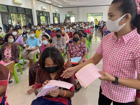 โครงการสืบสานพระราชปณิธานสมเด็จย่าต้านภัยมะเร็งเต้านม ปี 2565