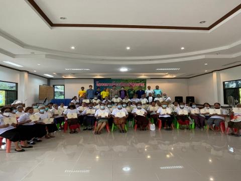 โครงการโรงเรียนผู้สูงอายุตำบลแสลงพัน ประจำปี 2565