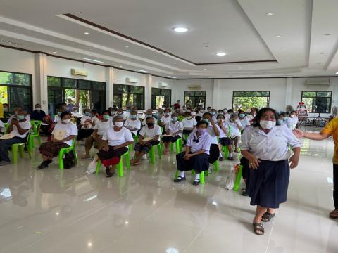 โครงการโรงเรียนผู้สูงอายุตำบลแสลงพัน ประจำปี 2565
