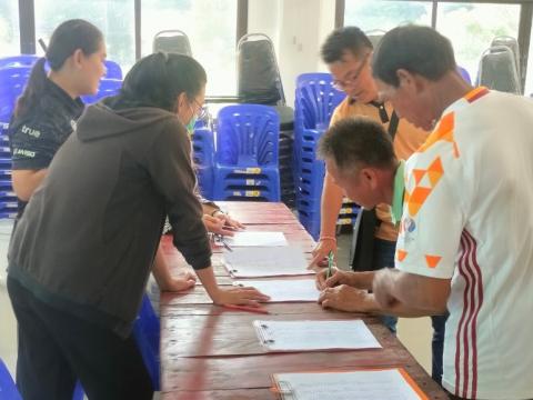 โครงการอบรมอปพร.หลัก(สูตรจัดตั้ง) ปี พ.ศ.2566 อบต.แสลงพัน