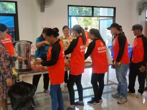 โครงการอบรมอปพร.หลัก(สูตรจัดตั้ง) ปี พ.ศ.2566 อบต.แสลงพัน