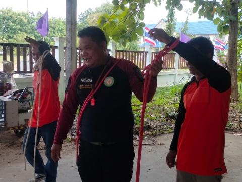 โครงการอบรมอปพร.หลัก(สูตรจัดตั้ง) ปี พ.ศ.2566 อบต.แสลงพัน