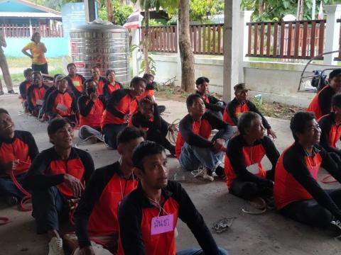 โครงการอบรมอปพร.หลัก(สูตรจัดตั้ง) ปี พ.ศ.2566 อบต.แสลงพัน