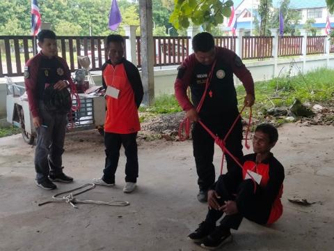 โครงการอบรมอปพร.หลัก(สูตรจัดตั้ง) ปี พ.ศ.2566 อบต.แสลงพัน