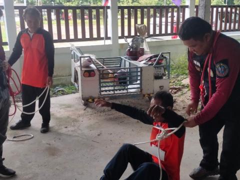 โครงการอบรมอปพร.หลัก(สูตรจัดตั้ง) ปี พ.ศ.2566 อบต.แสลงพัน