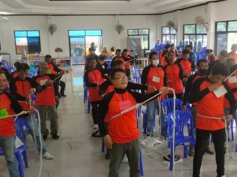 โครงการอบรมอปพร.หลัก(สูตรจัดตั้ง) ปี พ.ศ.2566 อบต.แสลงพัน