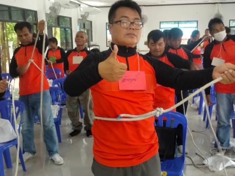 โครงการอบรมอปพร.หลัก(สูตรจัดตั้ง) ปี พ.ศ.2566 อบต.แสลงพัน