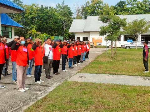 โครงการอบรมอปพร.หลัก(สูตรจัดตั้ง) ปี พ.ศ.2566 อบต.แสลงพัน
