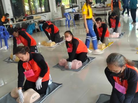 โครงการอบรมอปพร.หลัก(สูตรจัดตั้ง) ปี พ.ศ.2566 อบต.แสลงพัน