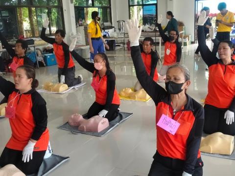 โครงการอบรมอปพร.หลัก(สูตรจัดตั้ง) ปี พ.ศ.2566 อบต.แสลงพัน