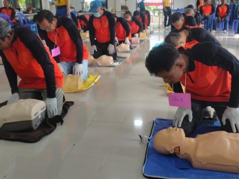 โครงการอบรมอปพร.หลัก(สูตรจัดตั้ง) ปี พ.ศ.2566 อบต.แสลงพัน
