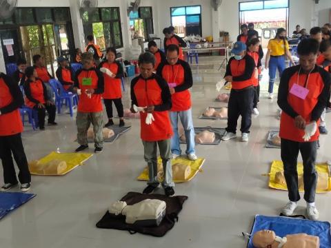 โครงการอบรมอปพร.หลัก(สูตรจัดตั้ง) ปี พ.ศ.2566 อบต.แสลงพัน