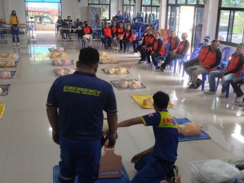 โครงการอบรมอปพร.หลัก(สูตรจัดตั้ง) ปี พ.ศ.2566 อบต.แสลงพัน