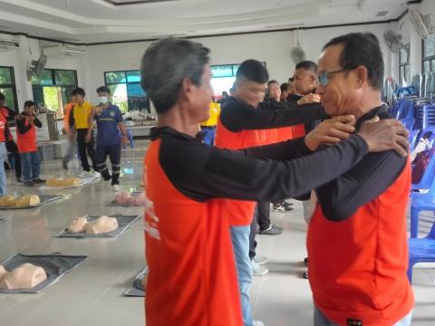 โครงการอบรมอปพร.หลัก(สูตรจัดตั้ง) ปี พ.ศ.2566 อบต.แสลงพัน