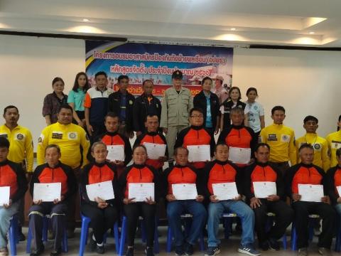 โครงการอบรมอปพร.หลัก(สูตรจัดตั้ง) ปี พ.ศ.2566 อบต.แสลงพัน