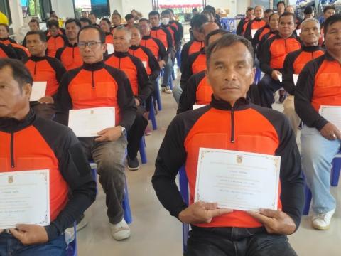โครงการอบรมอปพร.หลัก(สูตรจัดตั้ง) ปี พ.ศ.2566 อบต.แสลงพัน