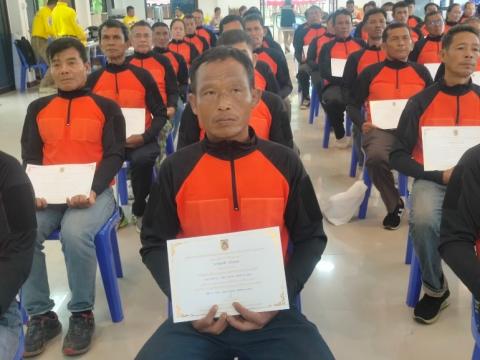 โครงการอบรมอปพร.หลัก(สูตรจัดตั้ง) ปี พ.ศ.2566 อบต.แสลงพัน