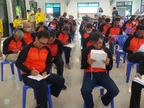 โครงการอบรมอปพร.หลัก(สูตรจัดตั้ง) ปี พ.ศ.2566 อบต.แสลงพัน
