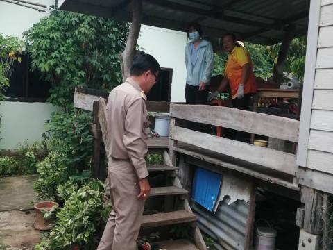 “ลงพื้นที่เยี่ยมผู้ป่วยติดเตียง ในเขตรับผิดชอบตำบลแสลงพัน”