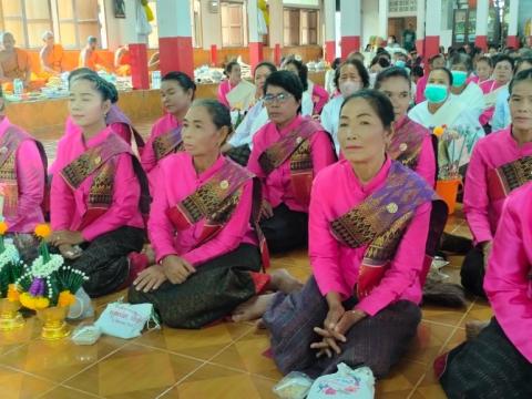 กิจกรรมสืบสานงานประเพณีอีสานการสวดมนต์หมู่ทำนองสรภัญญะ