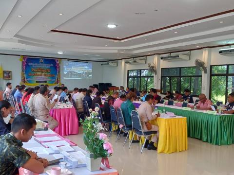 อำเภอลำปลายมาศ ประชุมสัญจร ครั้งที่ 11/2566