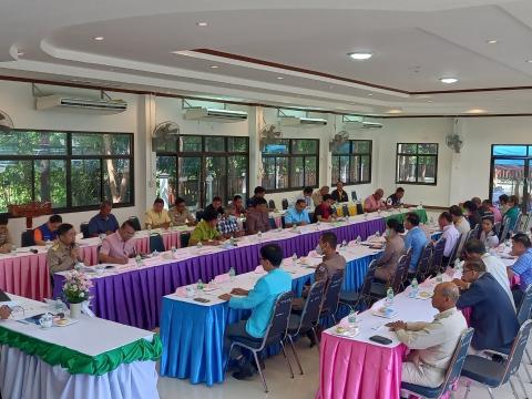 อำเภอลำปลายมาศ ประชุมสัญจร ครั้งที่ 11/2566