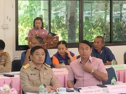 อำเภอลำปลายมาศ ประชุมสัญจร ครั้งที่ 11/2566
