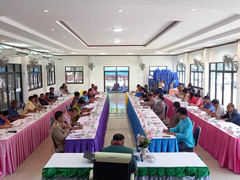 อำเภอลำปลายมาศ ประชุมสัญจร ครั้งที่ 11/2566