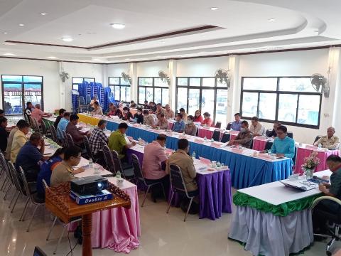 อำเภอลำปลายมาศ ประชุมสัญจร ครั้งที่ 11/2566