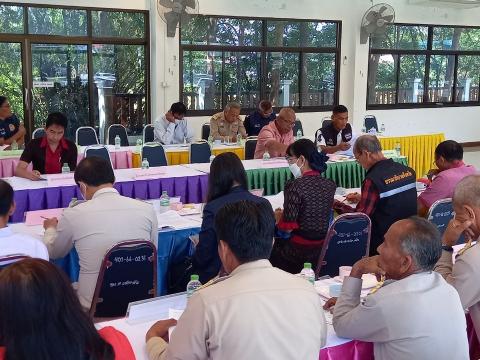 อำเภอลำปลายมาศ ประชุมสัญจร ครั้งที่ 11/2566