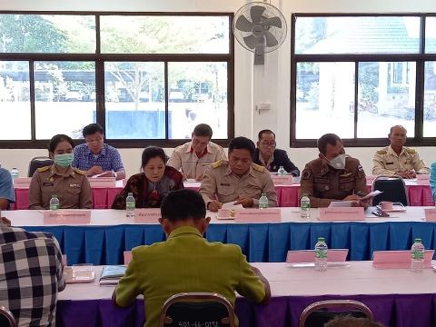 อำเภอลำปลายมาศ ประชุมสัญจร ครั้งที่ 11/2566