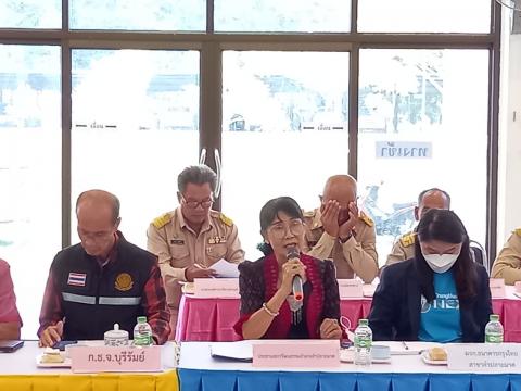 อำเภอลำปลายมาศ ประชุมสัญจร ครั้งที่ 11/2566