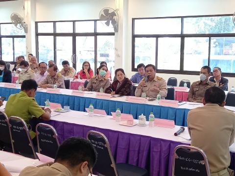 อำเภอลำปลายมาศ ประชุมสัญจร ครั้งที่ 11/2566