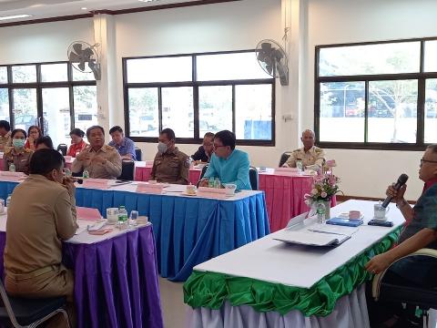 อำเภอลำปลายมาศ ประชุมสัญจร ครั้งที่ 11/2566