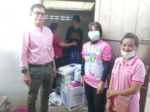 ลงพื้นที่เยี่ยมผู้ป่วยติดเตียงในตำบลแสลงพัน