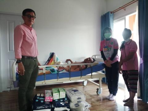 ลงพื้นที่เยี่ยมผู้ป่วยติดเตียงในตำบลแสลงพัน