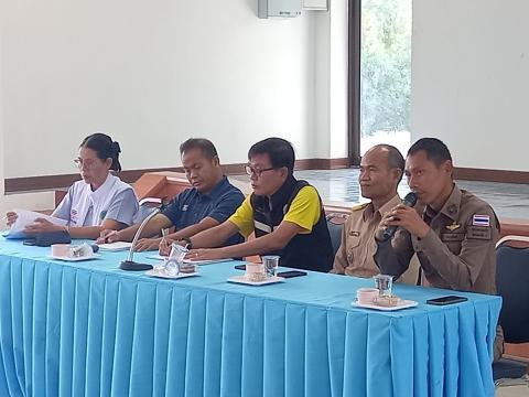 ประชุมเตรียมความพร้อมตั้งศูนย์ปฏิบัติการรักศรัทธาต้านยาเสพติด